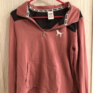 VS PINK Girls Small Zip Up Pullover